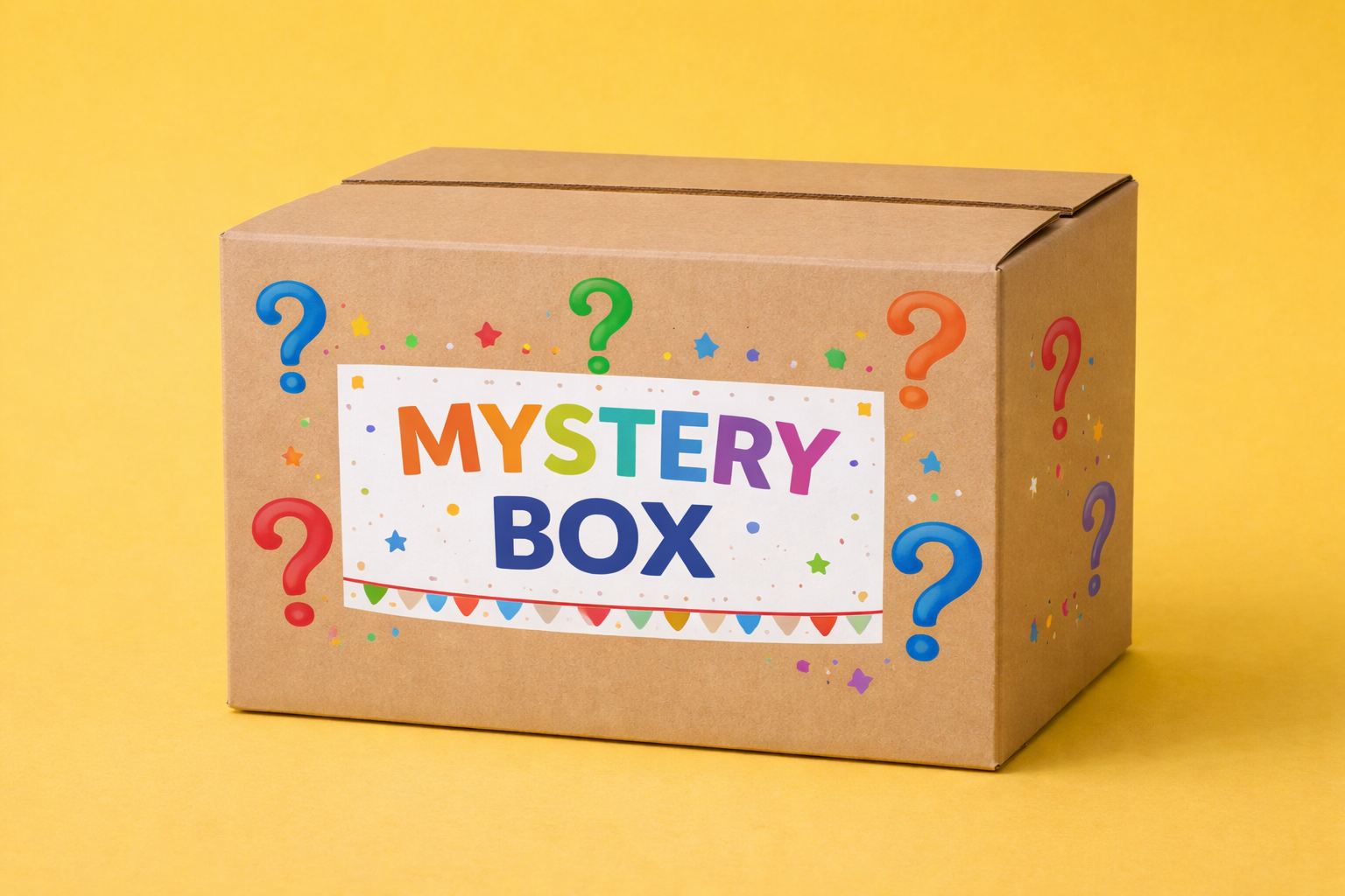 A mystery box being opened at a Rise to Lead session