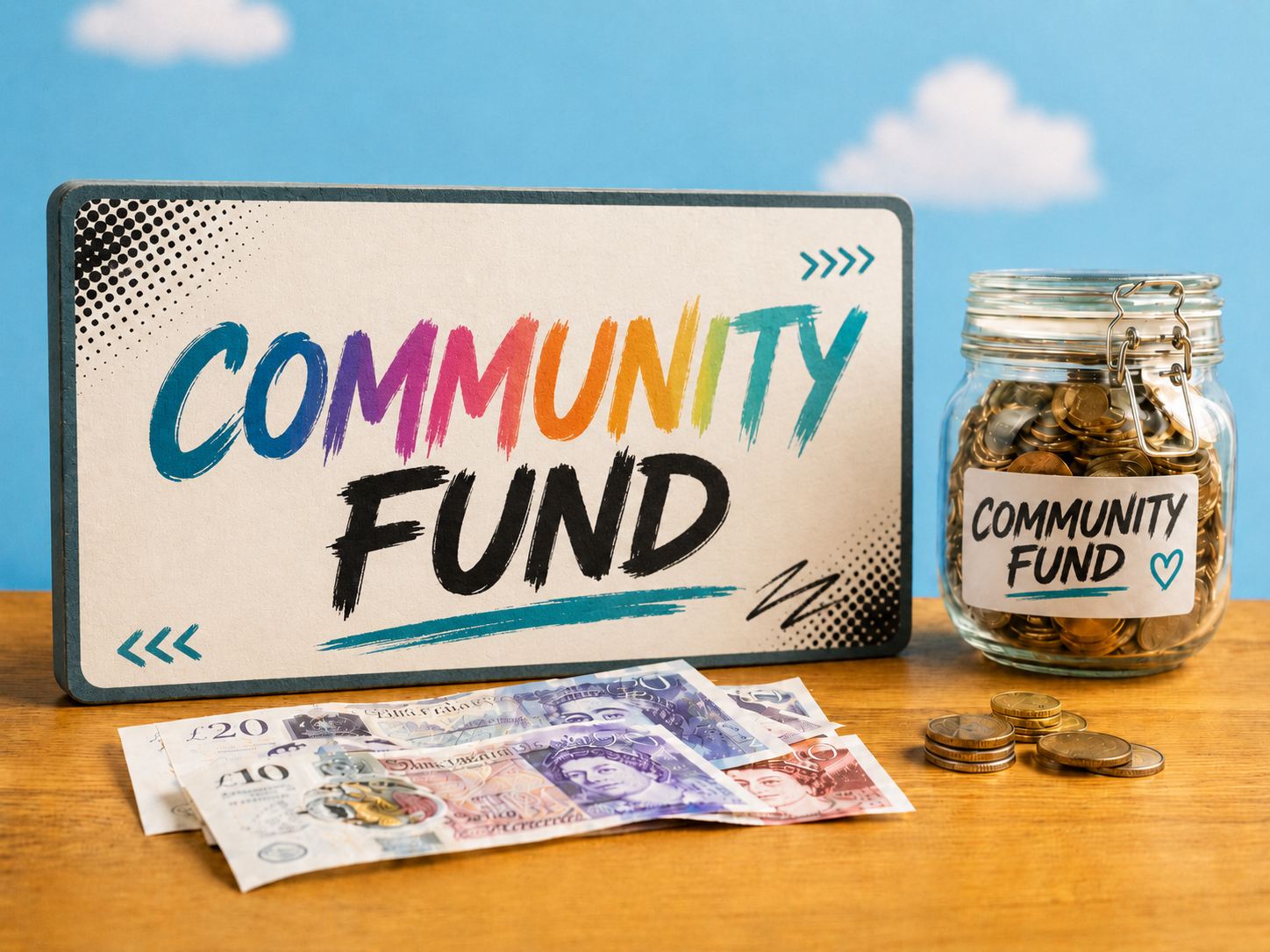 Children deciding where the community fund money goes